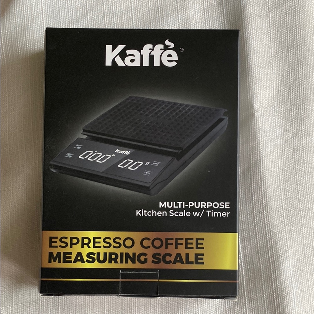 Kaffe Black Espresso Coffee Scale